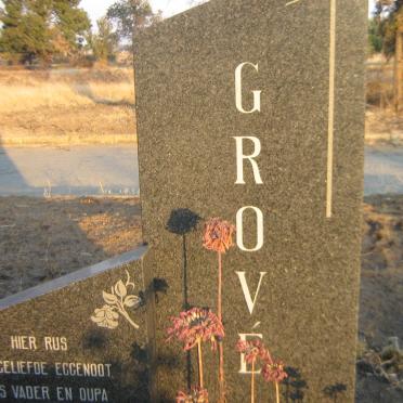 GROVE Hendrik J.?. 1928-1981