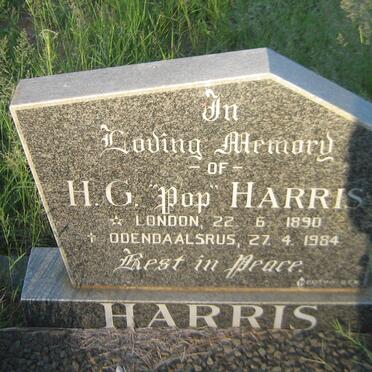 HARRIS H.G. 1890-1984