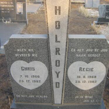 HOLROYD Chris 1960-1982 :: HOLROYD Regie 1968-1982