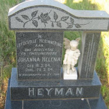 HEYMAN Johanna Helena 1964-1964
