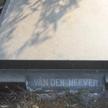 HEEVER Robert Ralph, van den 1926-1974