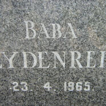 HEYDENREICH Baba 1965-1965