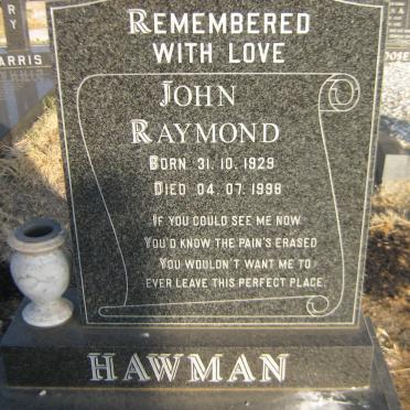 HAWMAN John Raymond 1929-1998