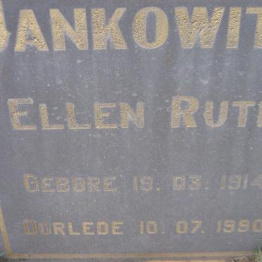 JANKOWITZ Ellen Ruth 1914-1990