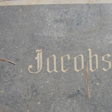 JACOBS Abraham Jacobus 1905-1967