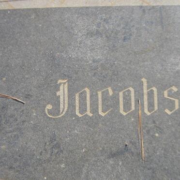 JACOBS Abraham Jacobus 1905-1967