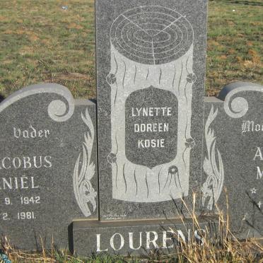 LOURENS Jacobus Daniel 1942-1981 &amp; Anna Maria 1944-