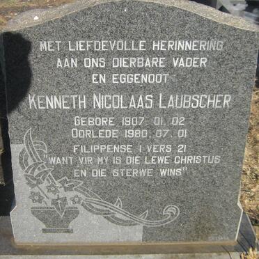 LAUBSCHER Kenneth Nicolaas 1907-1980