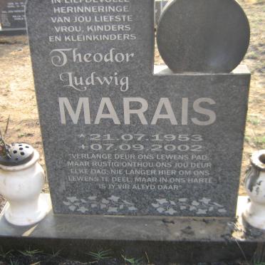 MARAIS Theodor Ludwig 1953-2002