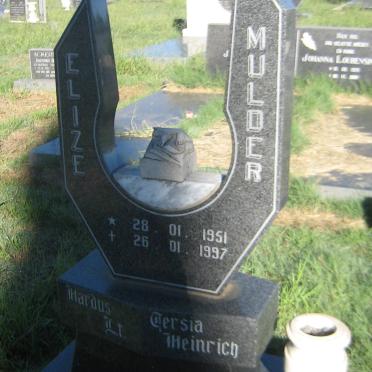 MULDER Elize 1951-1977