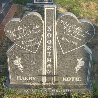 NOORTMAN Harry 1924-2008 &amp; Kotie 1933-