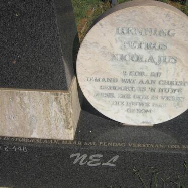 NEL Henning Petrus Nicolajus 1979-1996