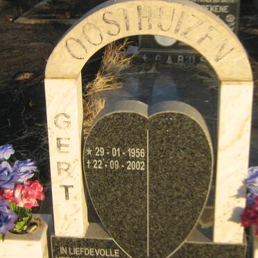 OOSTHUIZEN Gert 1956-2002