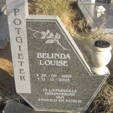 POTGIETER Belinda Louise 1985-2005