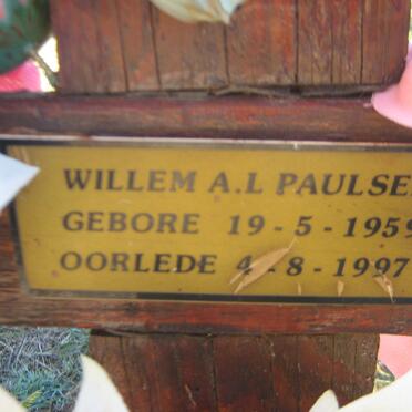 PAULSEN William A.L. 1959-1997
