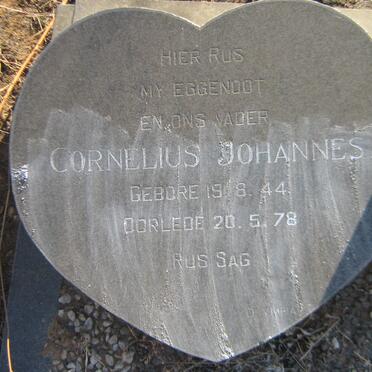 PLESSIS Cornelius Johannes, du 1944-1978