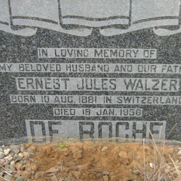 ROCHE Ernest Jules Walzer, de 1881-1958