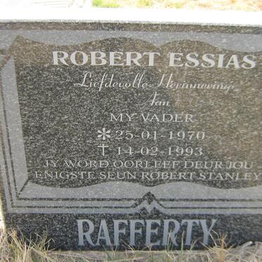 RAFFERTY Robert Essias 1970-1993