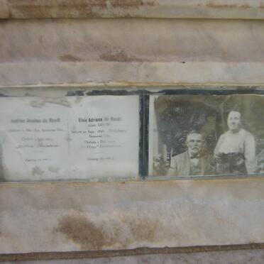 RANDT Andries Jacobus, du 1857-1931 &amp; Elsie Adriana LOUW 1858-1930