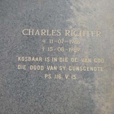 RICHTER Charles 1966-1989