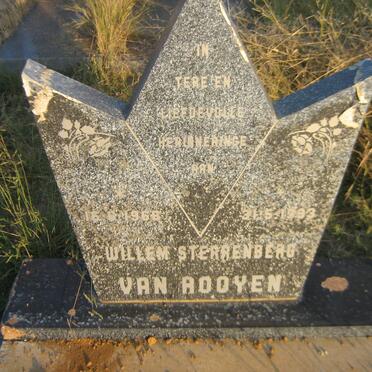 ROOYEN Willem Sterrenberg, van 1966-1993