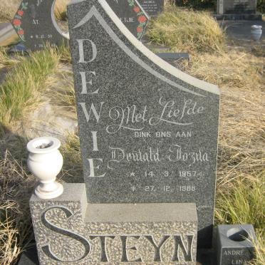 STEYN Dewald Jozua 1957-1988