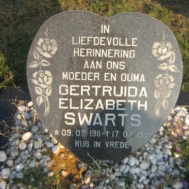 SWARTS Gertruida Elizabeth 1911-1991