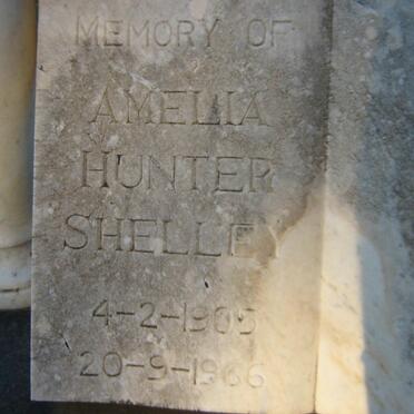 SHELLEY Amelia Hunter 1905-1966