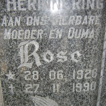 SALGADO Johnny 1923-1991 &amp; Rose 1928-1990