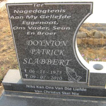 SLABBERT Doynton Patrick 1975-2010