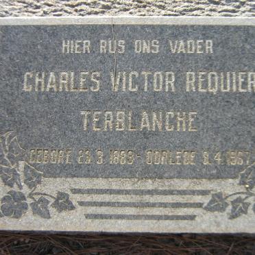 TERBLANCHE Charles Victor Requier 1883-1957