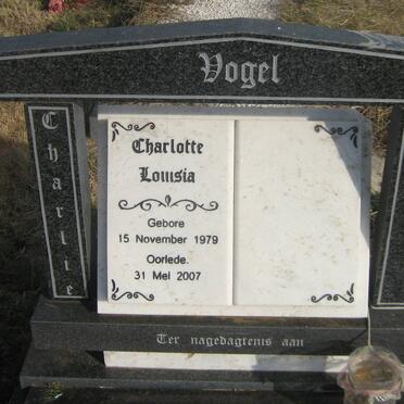 VOGEL Charlotte Louisa 1979-2007