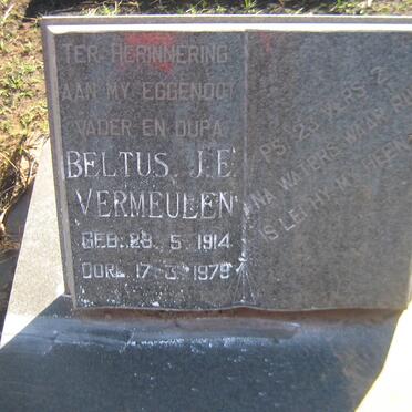 VERMEULEN Beltus J.E. 1914-1979