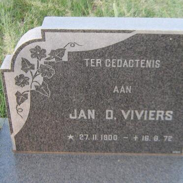 VIVIERS Jan D. 1900-1972