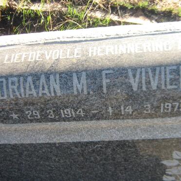 VIVIERS Adriaan M.F. 1914-1979