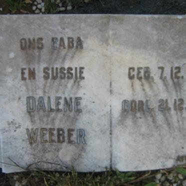 WEEBER Dalene 1960-1960