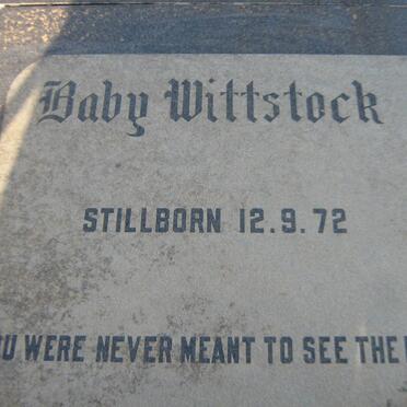 WITTSTOCK Baby 1972-1972