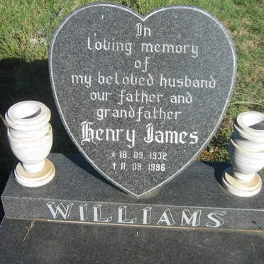 WILLIAMS Henry James 1932-1996
