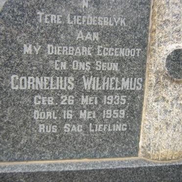 ZYL Cornelius Wilhelmus, van 1935-1959