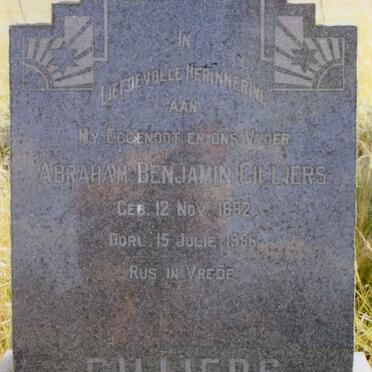 CILLIERS Abraham Benjamin 1882-1956