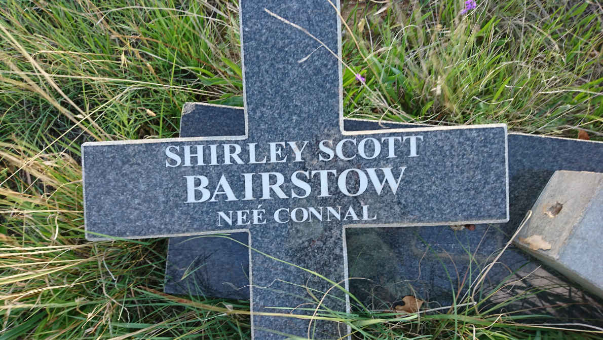 BAIRSTOW Shirley Scott nee CONNAL