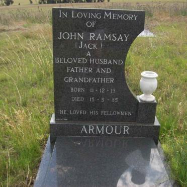 ARMOUR John Ramsay 1913-1985