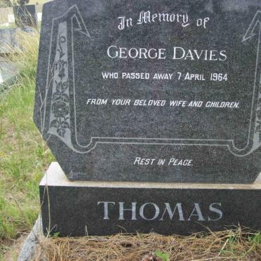 THOMAS George Davies -1964