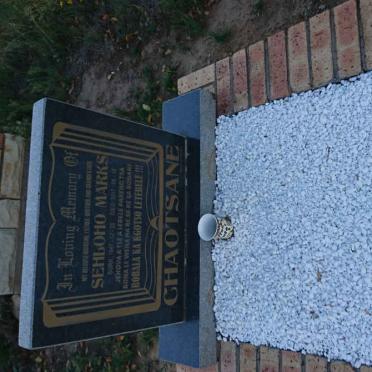 CHAOTSANE Sehloho Marks 1947-2017