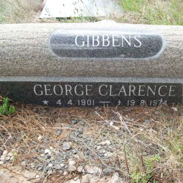 GIBBENS George Clarence 1901-1974