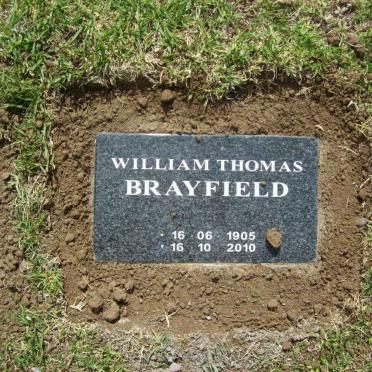 BRAYFIELD William Thomas 1905-2010 &amp; Margery Olive HENDERSON 1911-1998