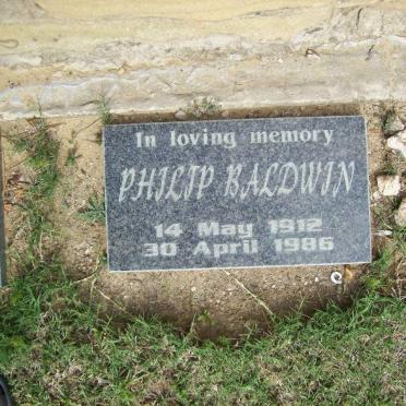 BALDWIN Philip 1912-1986 &amp; Laura 1915-1999