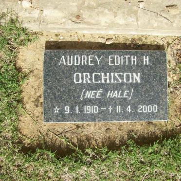 ORCHISON Audrey Edith nee HALE 1910-2000