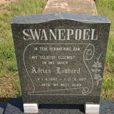 SWANEPOEL Adrian Lombard 1942-1987