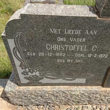 BRUIN Christoffel C., de 1882-1972 &amp; Albertha M.P. VAN SCHALKWYK 1888-1962